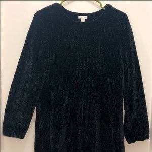 J.Jill Black Chemile Sweater